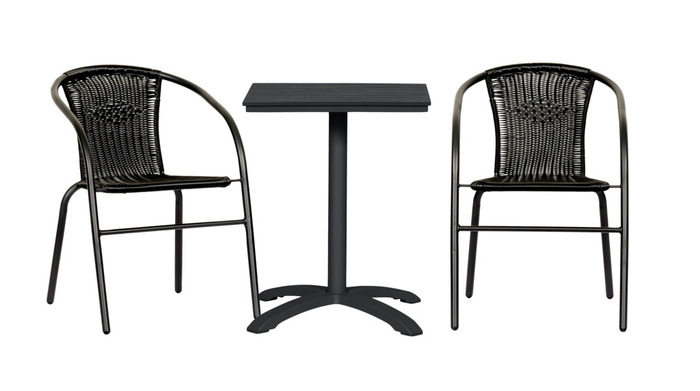 Caféstol Alaska stabelbar sort - Sunlife